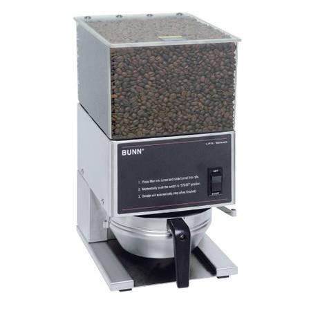 BUNN LPG Low Profile Portion Control Coffee Grinder