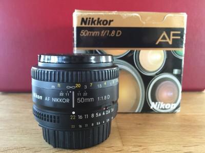 Nikkor 50mm f/1.8D AF Lens