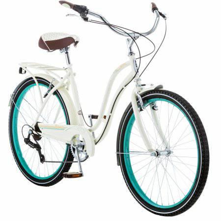 SCHWINN 7 Speed Cruiser Bike with BASKET & LOCK - Los Angeles