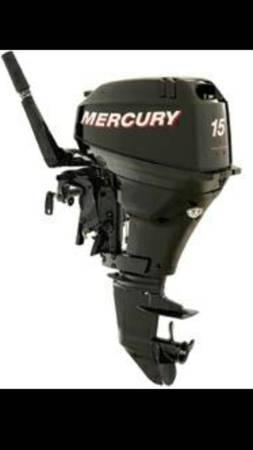 Mercury 4-stroke engine 15HP - Marina del Rey, Los Angeles, California