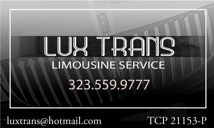 LUX TRANS LIMOUSINE SERVICE