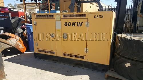  1996 E & E 60-KW SKID MOUNTED GENERATOR - Los Angeles