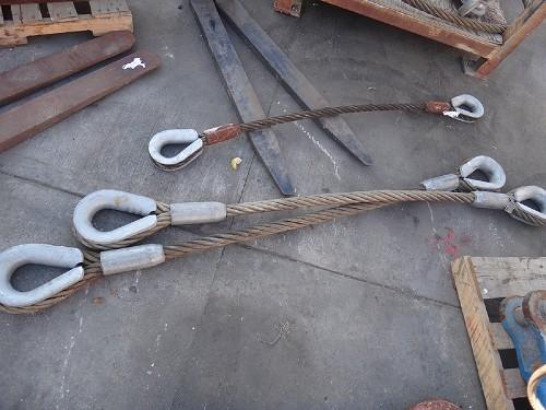 LIFTING CABLE & PULLEYS - Downtown, Los Angeles, California