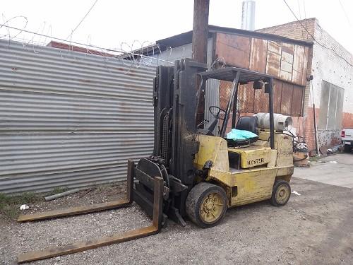 2000 HYSTER S70XL FORKLIFT WITH ROTATOR - Downtown, Los Angeles, California