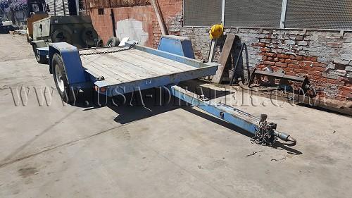 10' DECK UTILITY TILT TRAILER - Downtown, Los Angeles, California