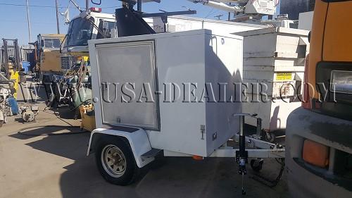 1995 MIGHTY MOVER RADAR TRAILER - Downtown, Los Angeles, California