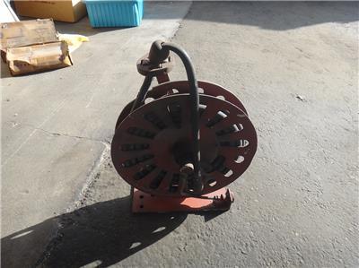 ANTIQUE AIR HOSE REEL