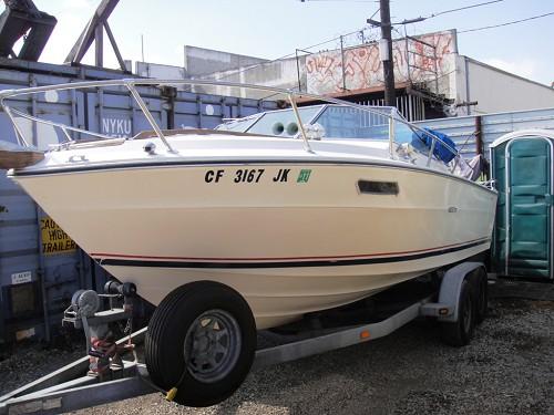 SEARAY BOAT SRV 220 1974 WITH TRAILER - Los Angeles
