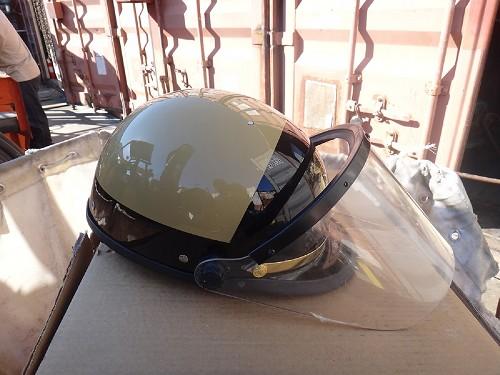 POLICE MOTORCYCLE HELMET - Downtown, Los Angeles, California