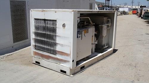 INGERSOLL RAND SSR-EP75 AIR COMPRESSOR, 37,223 HOURS, S#D4565U87A - Los Angeles