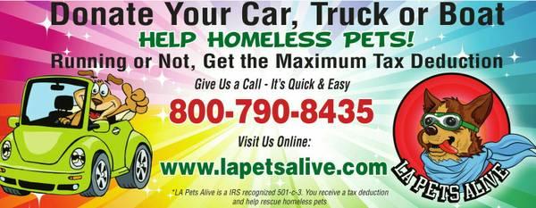 Trade your unwanted RV or Trailer for a generous tax deduction - Los Angeles