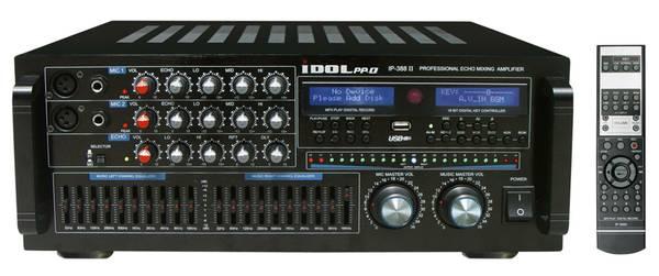 IDOLpro 1000W Karaoke System, Speakers, Rechargeable Microphones