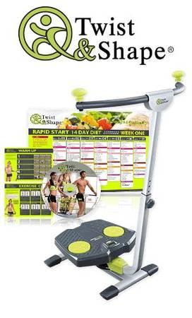 Twist and Shape workout system with DVD