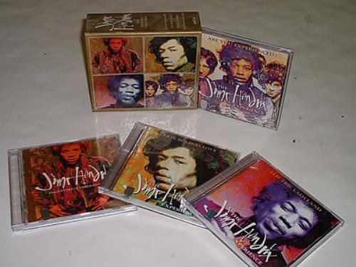 JIMI HENDRIX 4-CD Box Set - MINT CDs
