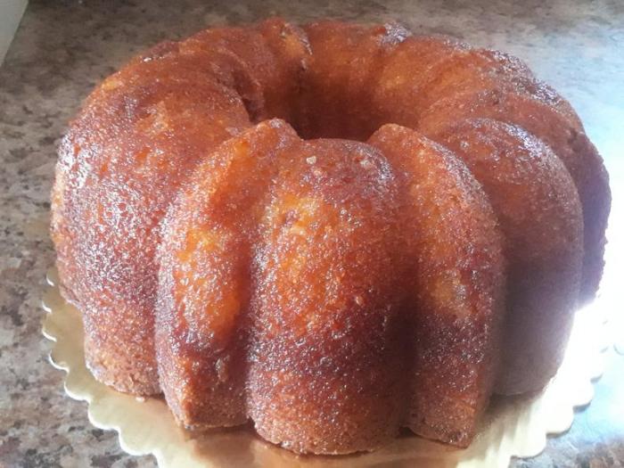 4-1/4 + Lb. ~ BOOZY Hawaiian RUM CAKE ~ The Real Deal