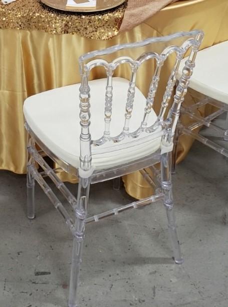 crystal acrylic chairs