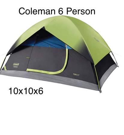 6 person Tent Coleman Dark Tech
