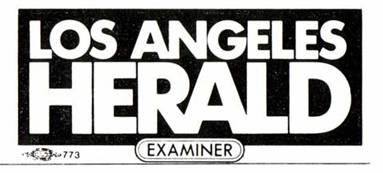 L.A. Herald Examiner 1962 - Gardena, Los Angeles, California
