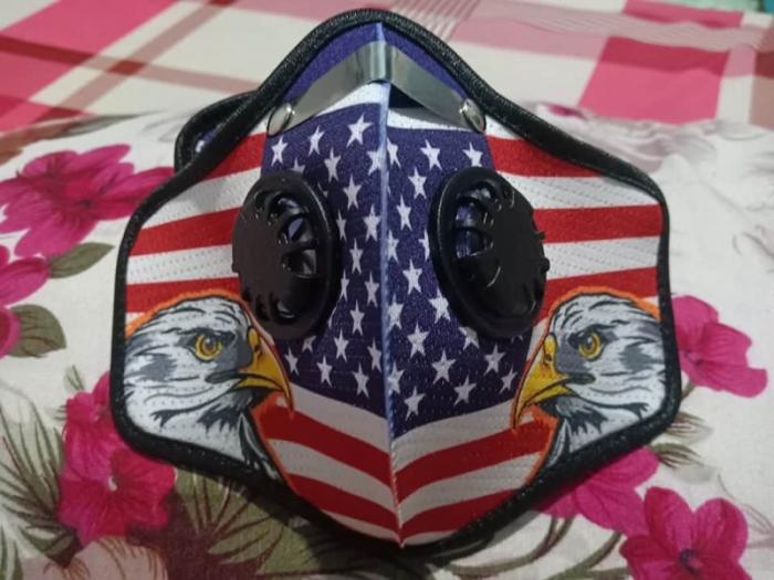 Unisex Patriots Face Cover Mask Protector - Culver City, Los Angeles, California