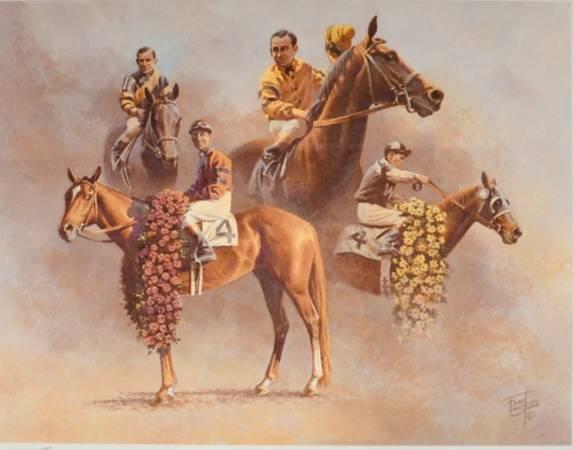 Fred Stone: The American Triple Crown - Print