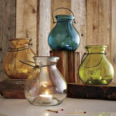 WANTED - WEST ELM GLASS LANTERN