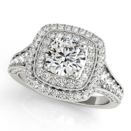 Diamond Engagement Rings - Halo, Split Shank & Side Stone - Los Angeles