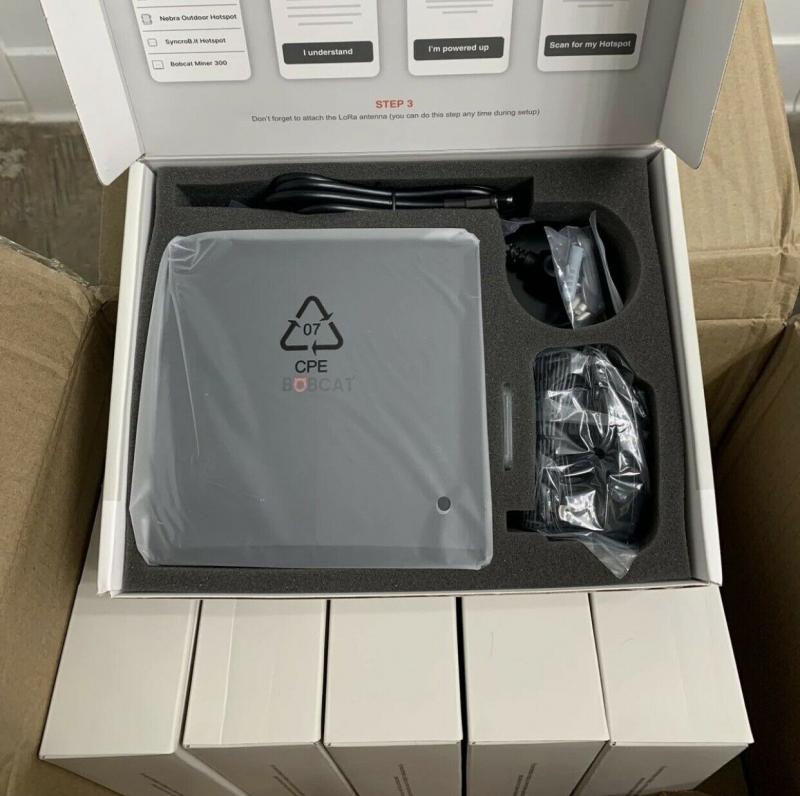 Bobcat 300 Hotspot Miner HNT Helium US915