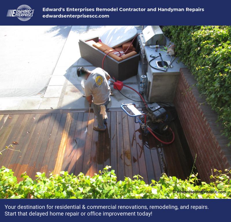 Canoga Park Outdoor Handyman & Backyard Landscape Cleaning - Los Angeles