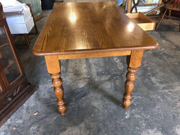 Oak Writing Table - Los Angeles