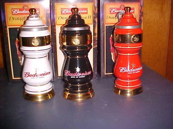 budweiser stein