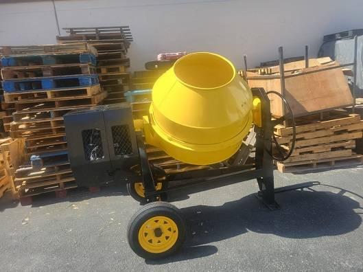 Concrete Mixer 600L Steel Drum Key Start or Pull Start - Los Angeles