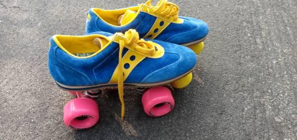 Spot Bilt rollerskates sure grip vintage roller skates