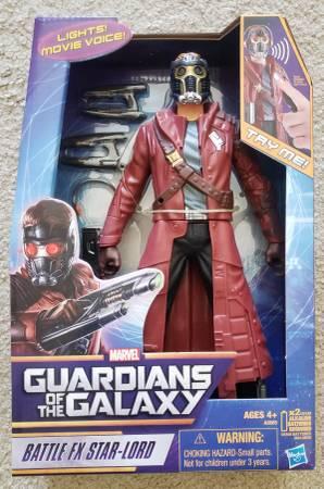 Marvel Guardians of The Galaxy Battle FX Star-Lord Figure