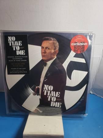 NO TIME TO DIE James Bond 2 LP Picture Discs Soundtrack Vinyl - Long Beach, Los Angeles, California