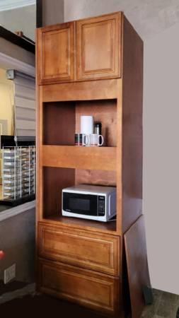 tall pantry and oven cabinet - San Marino, Los Angeles, California