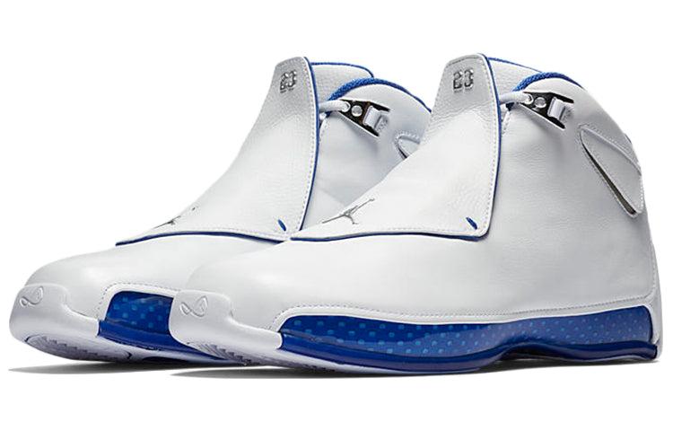 Air Jordan 18 Retro ‘White Sport Royal’ 2018 AA2494-106