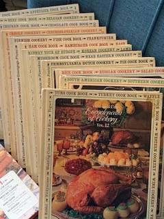 Set of Womans Day Encyclopedia of Cookery