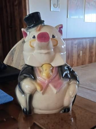 Antique pig cookie jar - Los Angeles