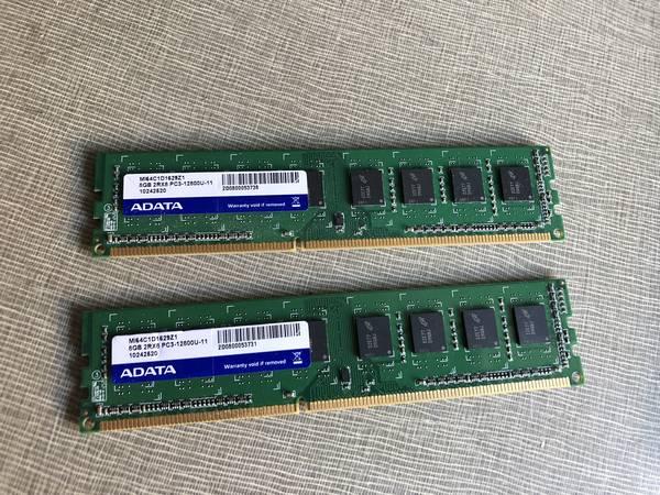 MI64C1D1629Z1 ADATA 8GB PC3-12800 DDR3-1600MHz non-ECC Unbuffered - Los Angeles