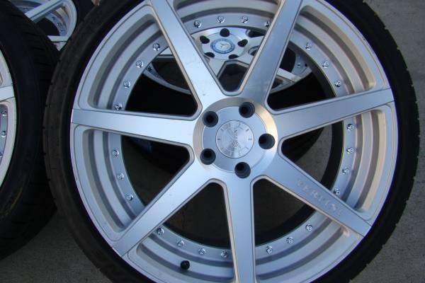20 x 9 - new staggerd Vertini Magic wheels for MBZ CLS 500/SL