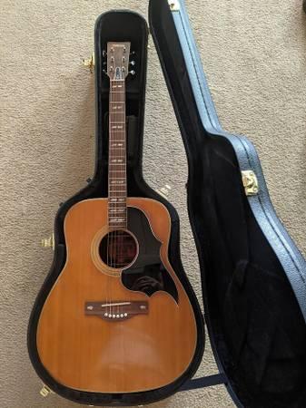 YAMAHA Nippon Gakki FG 300 Acoustic Guitar Red Label