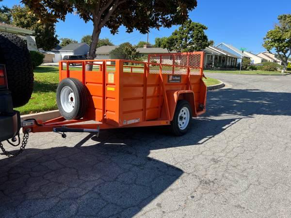 5x8 Best maufacturing quality utility trailer