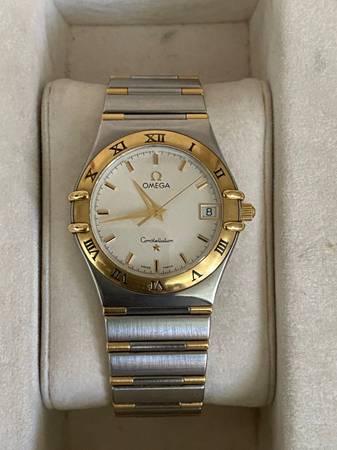 Omega Constellation 18k and stainless steel - Los Angeles
