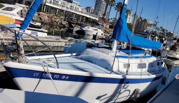 1973 Cal-Jensen 29ft Sailboat - Long Beach, Los Angeles, California