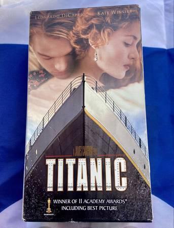 TITANIC VHS 2-Part Movie