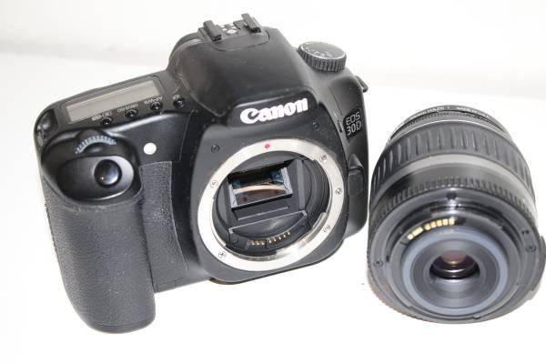 Canon EOS 30D Digital Still Camera and Lens