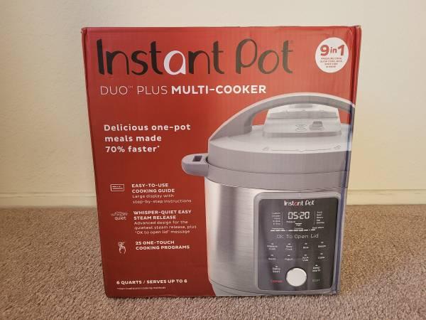 Instant Port Duo Plus Multi-Use Pressure Cooker 6-Quart Brand New - Anaheim, Los Angeles, California