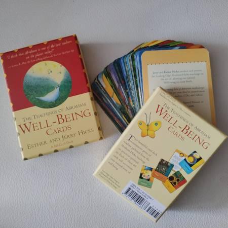 The Teachings of Abraham Well-Being Cards Jerry and Esther Hicks - Los Angeles