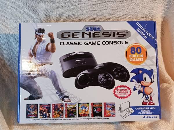 Sega Genesis Classic Game Console With 80 Built-In Games