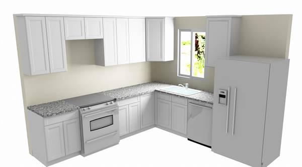 Kitchen cabinets 10x10 - La Puente, Los Angeles, California